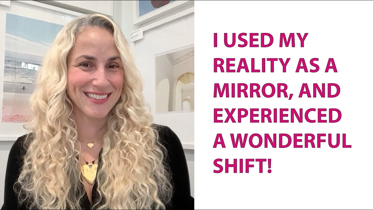 I used my reality as a mirror, and was super surprised and delighted at how it turned out!