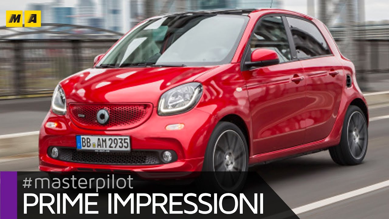 Smart Forfour Brabus (109 CV) | Primo test [ENGLISH SUB]