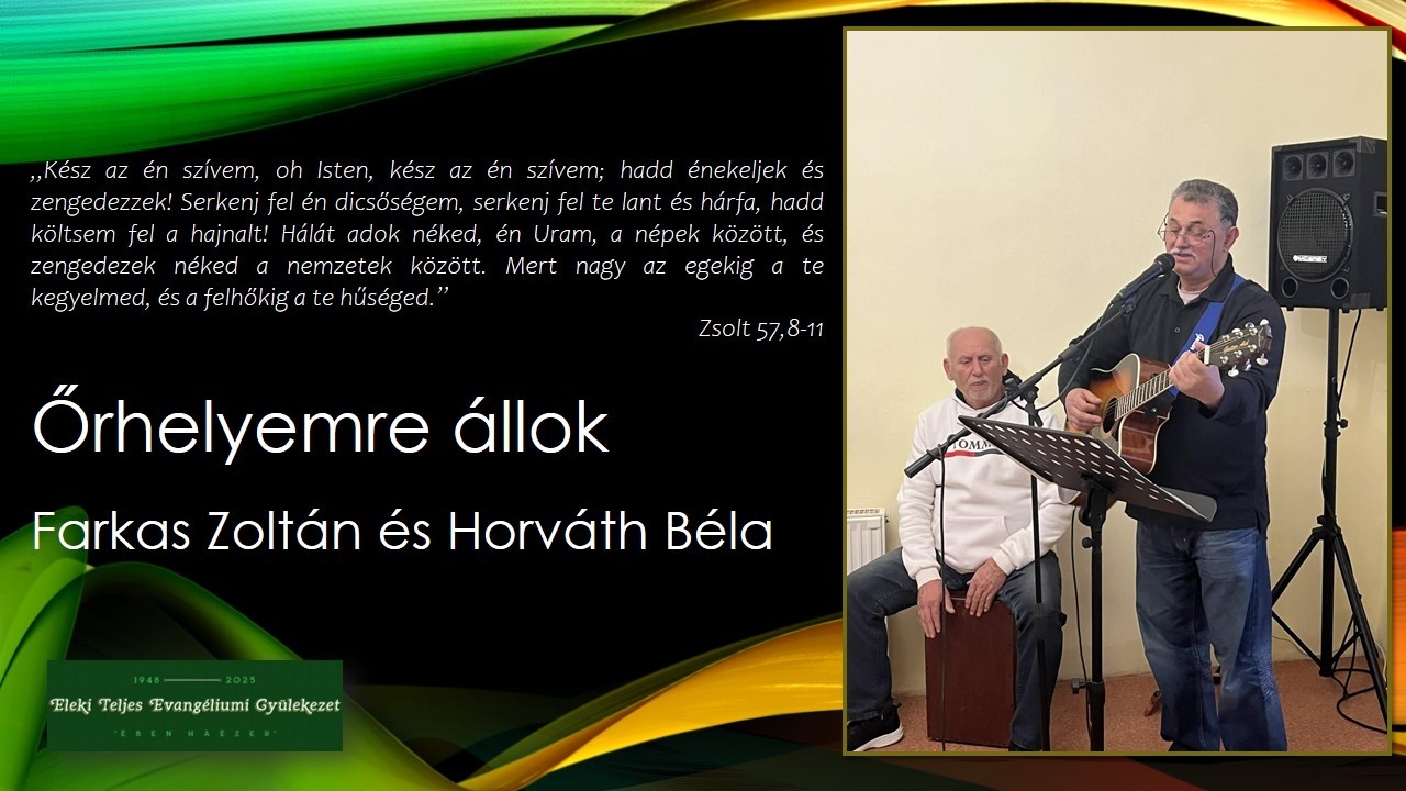 Farkas Zoltán - Horváth Béla: Őrhelyemre állok