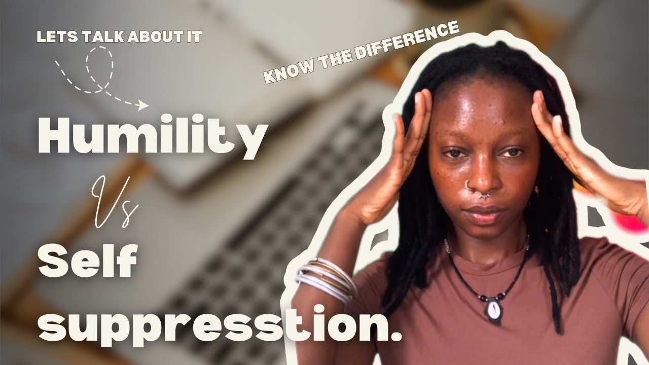 Modesty is overrated | The difference between humility and self suppression.