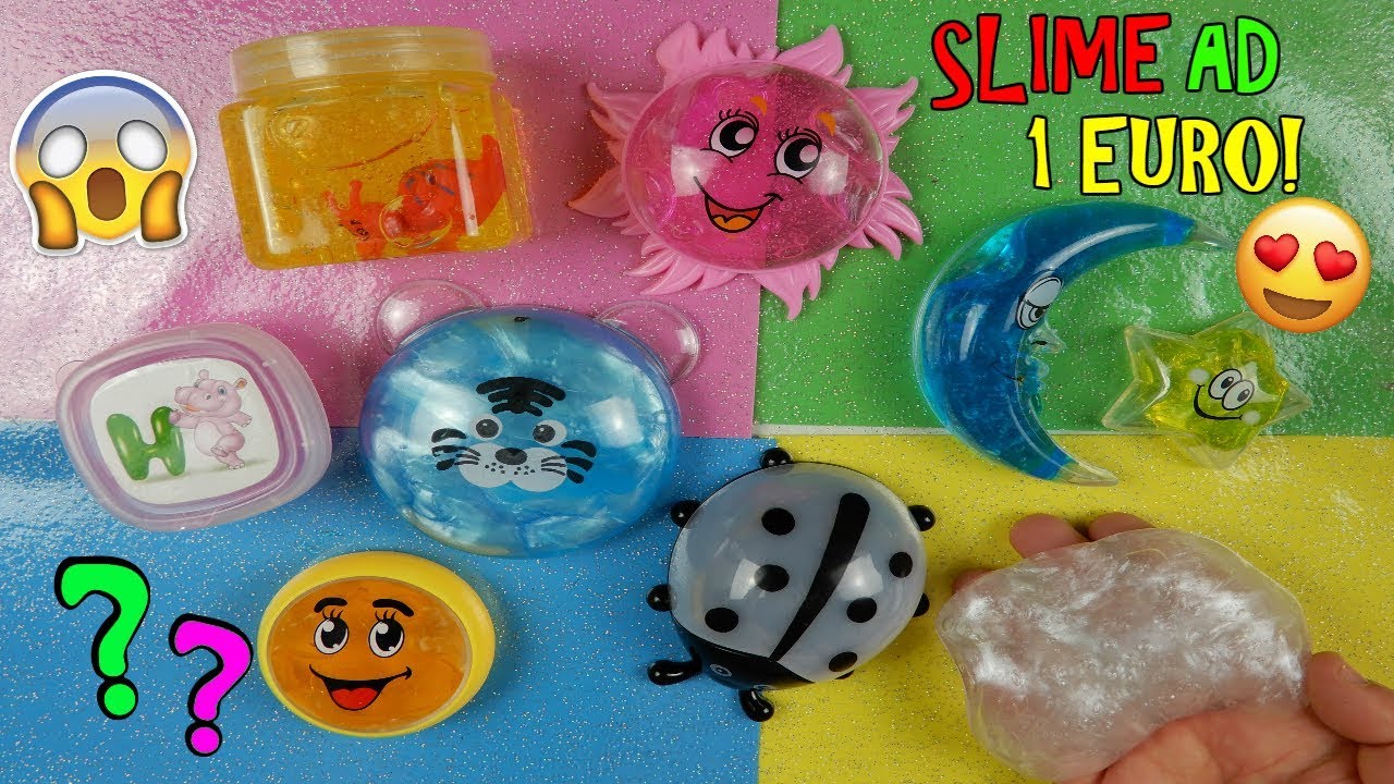 SLIME COMPRATI AD 1 EURO! DELUSIONE O BELLISSIMI!? Iolanda Sweets