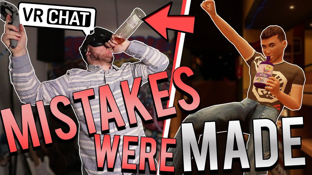 getting DRUNK in VRCHAT isn't the BEST IDEA..