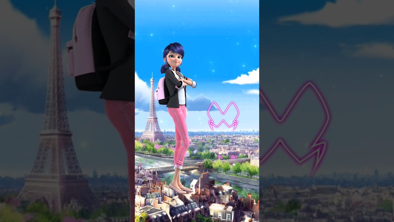 Miraculous characters when they are akumatized 