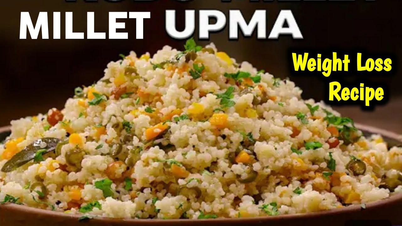 MILLET Upma Recipe | Gluten - free Foxtail Upma | Recipe for Breakfast | Millet Recipes