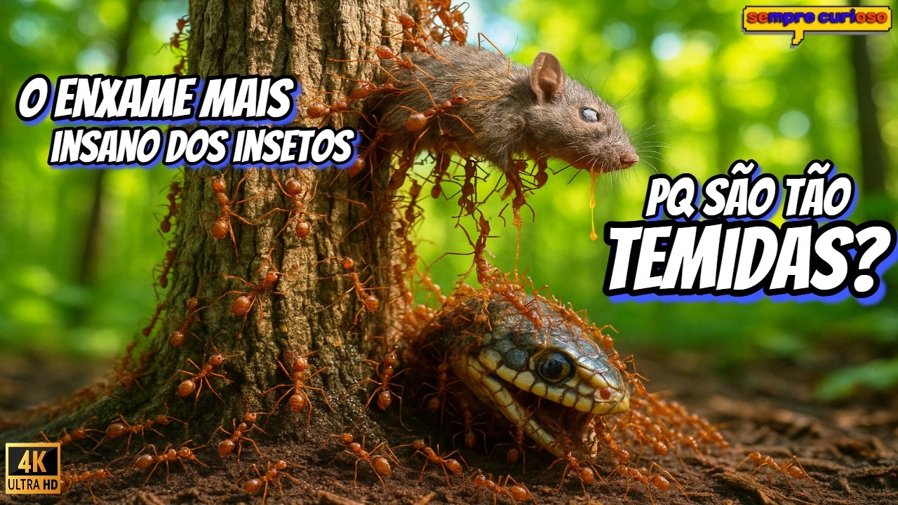 Derrubando Animais Maiores: O Segredo das Formigas de Fogo! (COMPILADO ESPECIAL)
