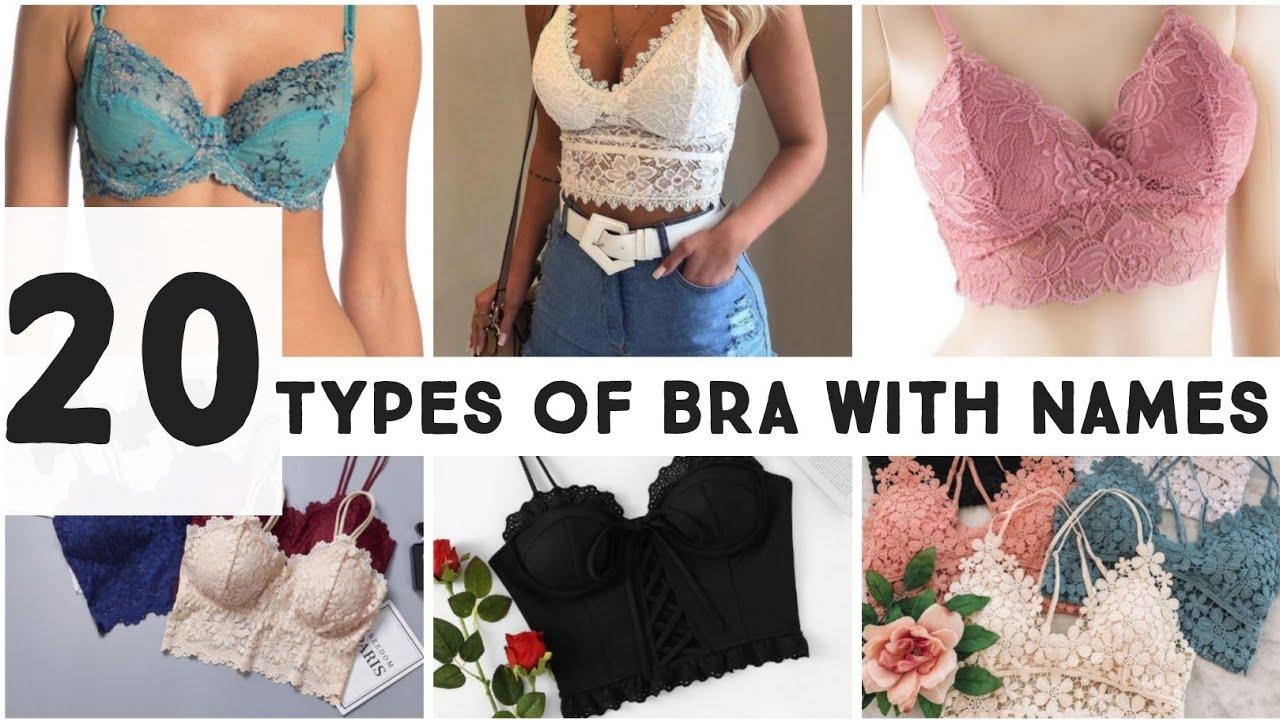 20 types of bra with names|| amazing bra type according to body shapes|| FASHION & TRENDS by shahana
