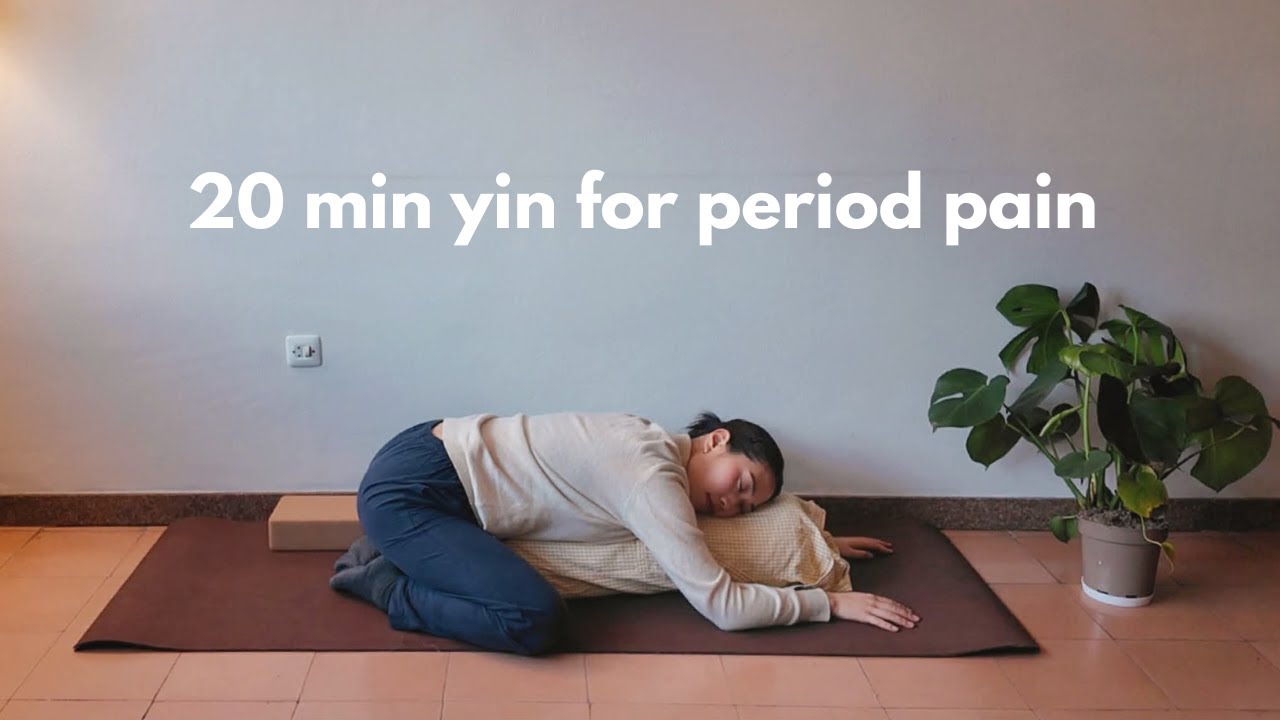 20 Minute Yin Yoga for Period Pain & Cramps | Gentle Lower Belly & Pelvis Flow