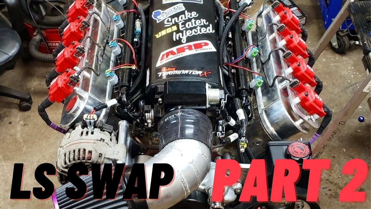 Jeep Cherokee LS Swap Part 2