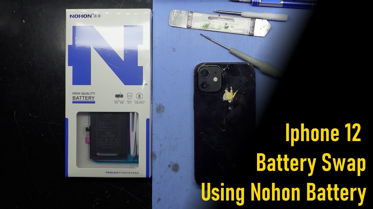 Замена аккумулятора Nohon iPhone 12