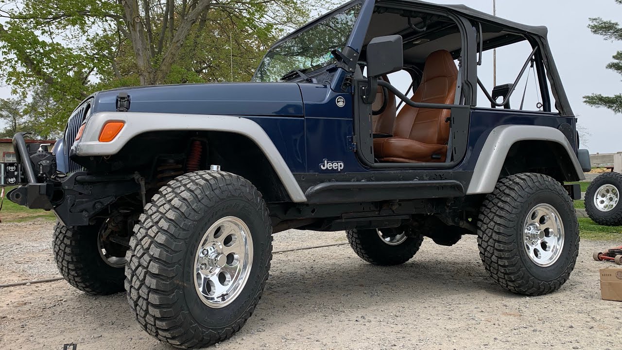 Новые ШИНЫ и ДИСКА на JEEP Wrangler TJ!