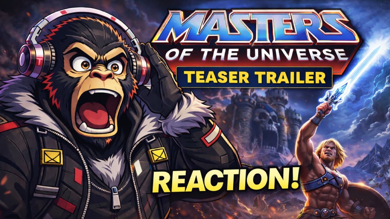 BY THE POWER OF GREYSKULL! | MASTERS OF UNIVERSE TEASER TRAILER REACTION