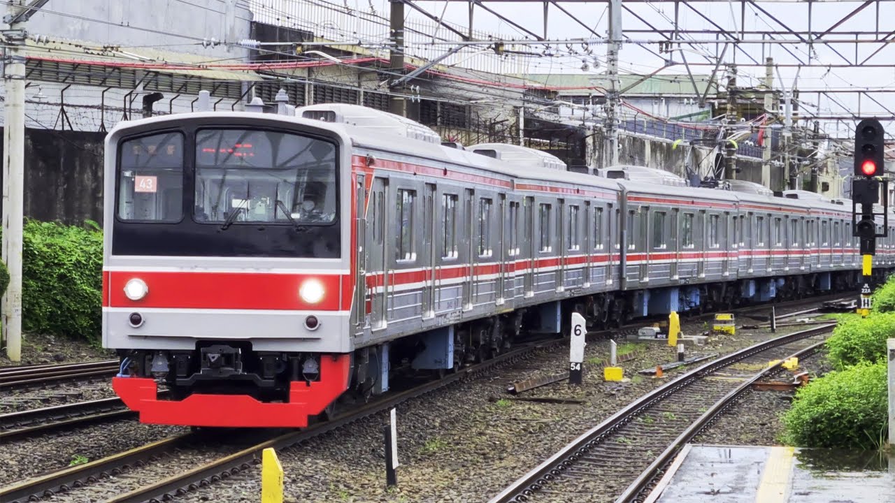 Stasiun Bogor: Kompilasi KRL Commuter Line [4K] | JR 205, TM 6000