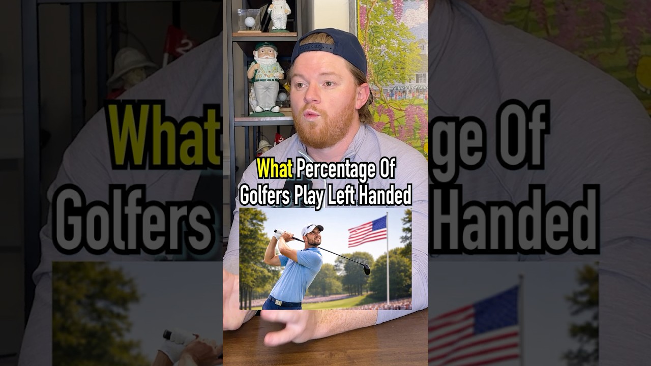 What % Of Golfers Play Left Handed In The U.S?!