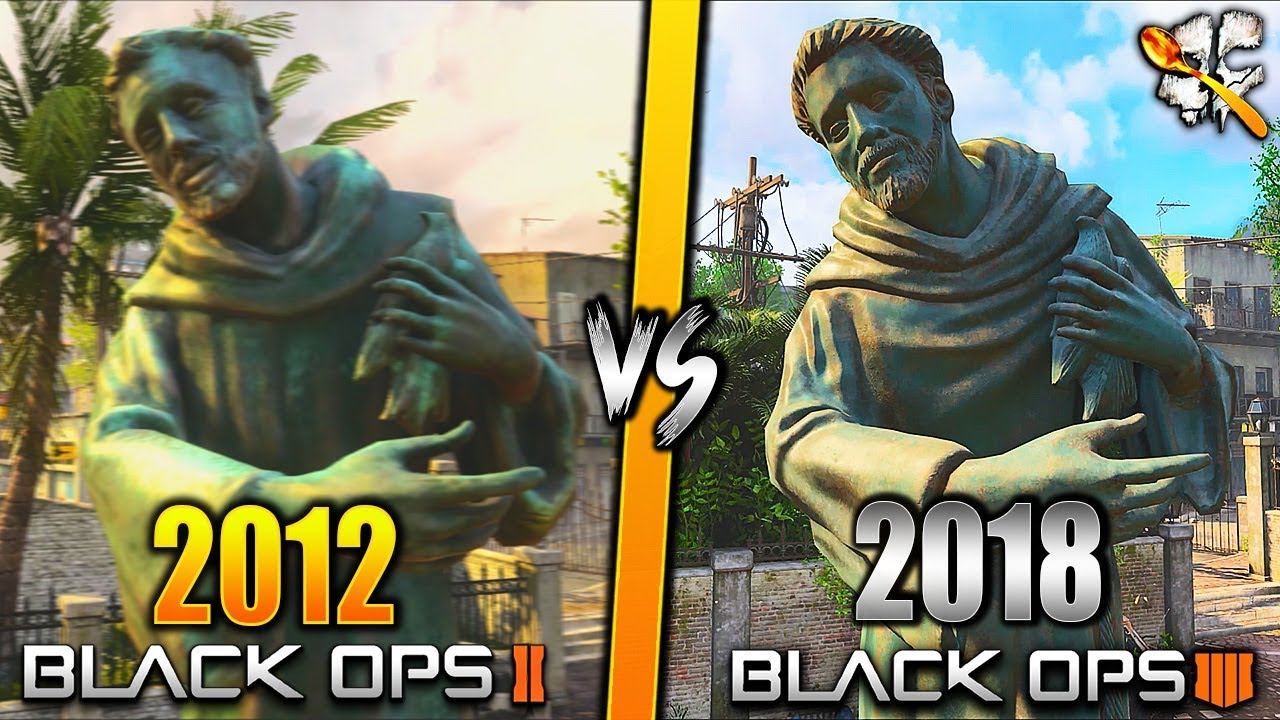Black Ops 4 REMASTERED Maps Graphic COMPARISON