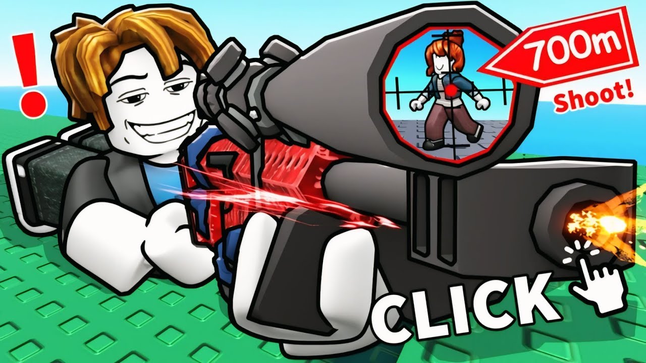 ROBLOX  : AYO KITA TUNJUKAN SKILL MENEMBAK KITA !!!