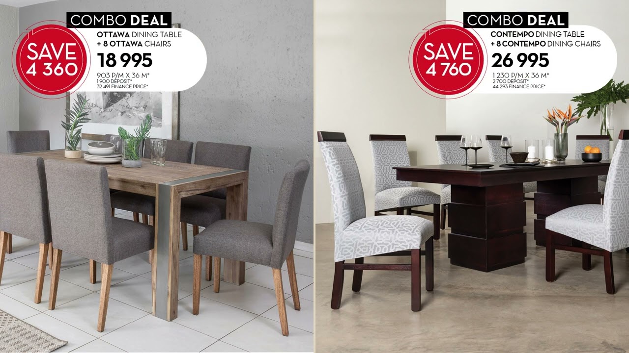 Dinner date or family night? Gather round in refined style.