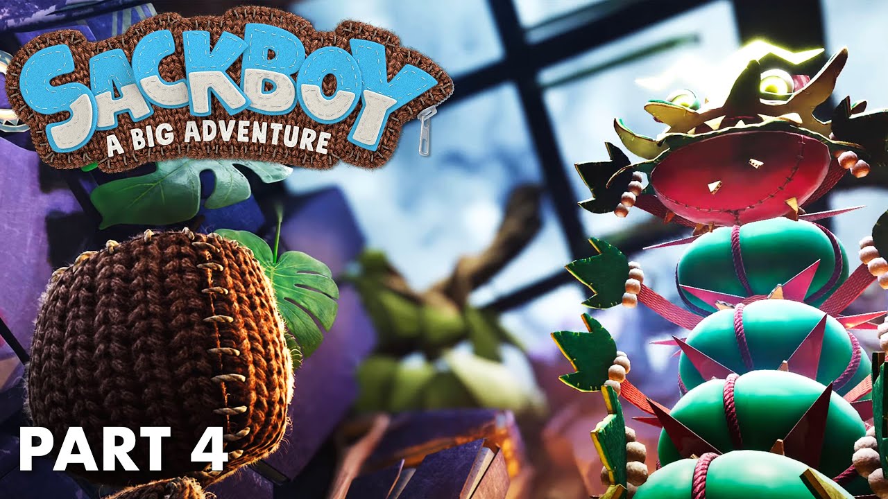 Sackboy: A Big Adventure - Part 4 Gameplay Playthrough - PS5 4K 60FPS