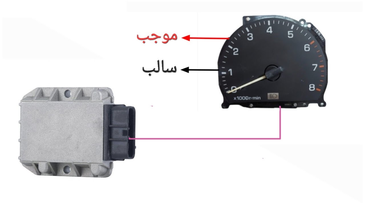 طريقة تركيب عداد RPMخارجي للسيارة طريقة توصيل