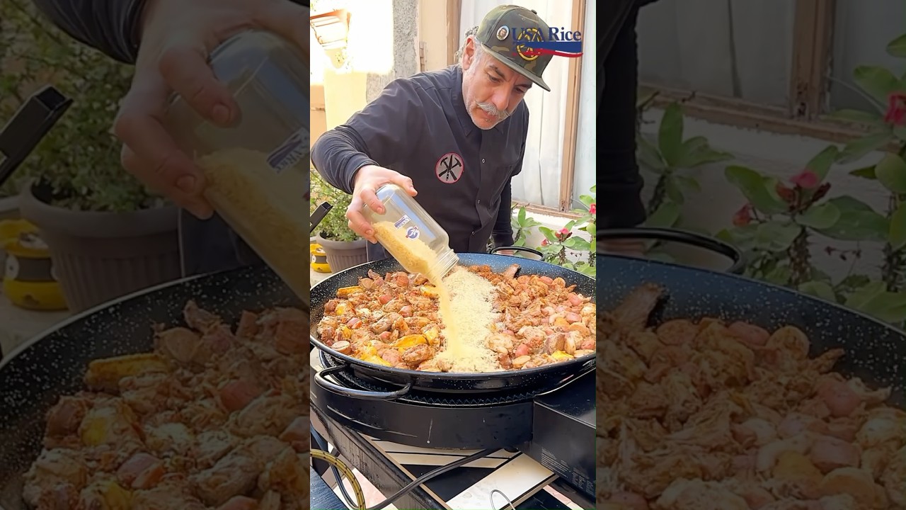 Aquiles Ch&aacute;vez revela secretos para una paella de 10👌🏼