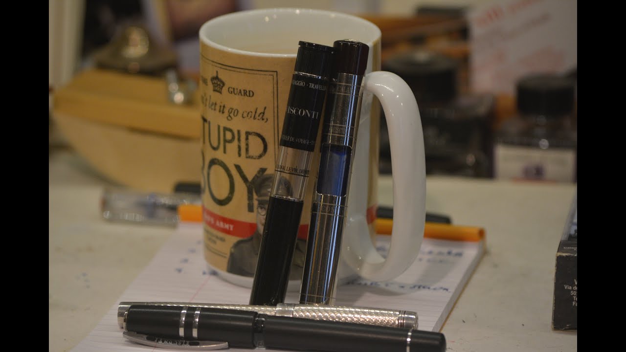 Update: Visconti Travelling Inkwell in close-up!