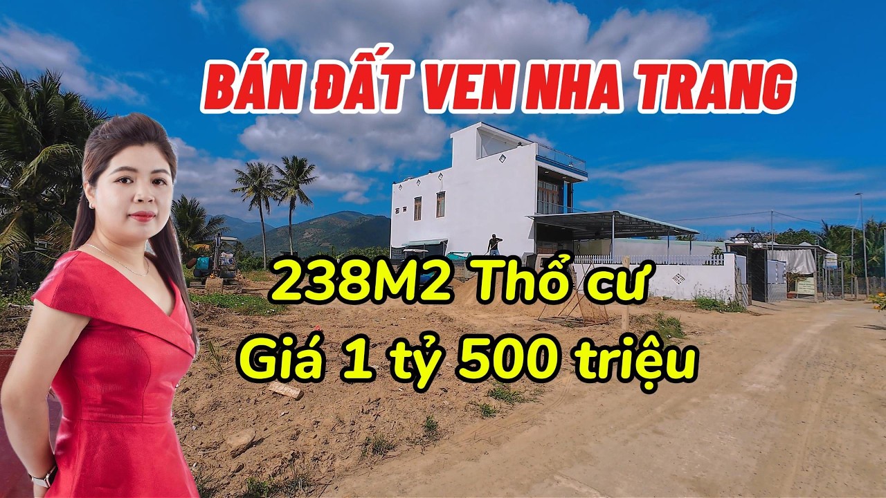 Tập 169: Bán Đất Ven Nha Trang Trong Khu Dân Cư , Đường Thông Các Hướng, Giá Chỉ 1,5 Tỷ