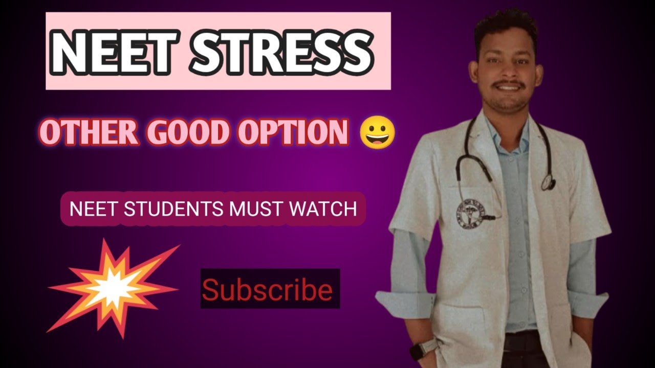 NEET STRESS 😬 OTHER GOOD OPTION # neet 
