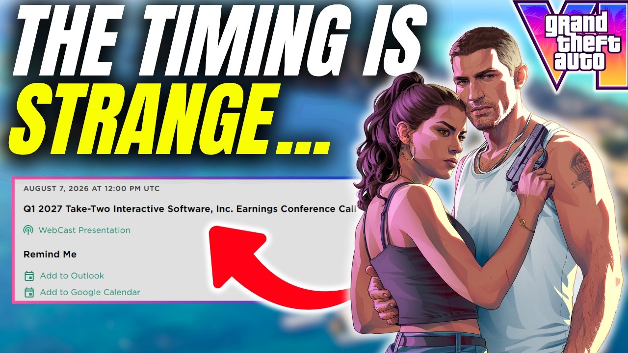 Take-Two Confirmed The Earnings Call And The Timing Is Very STRANGE...