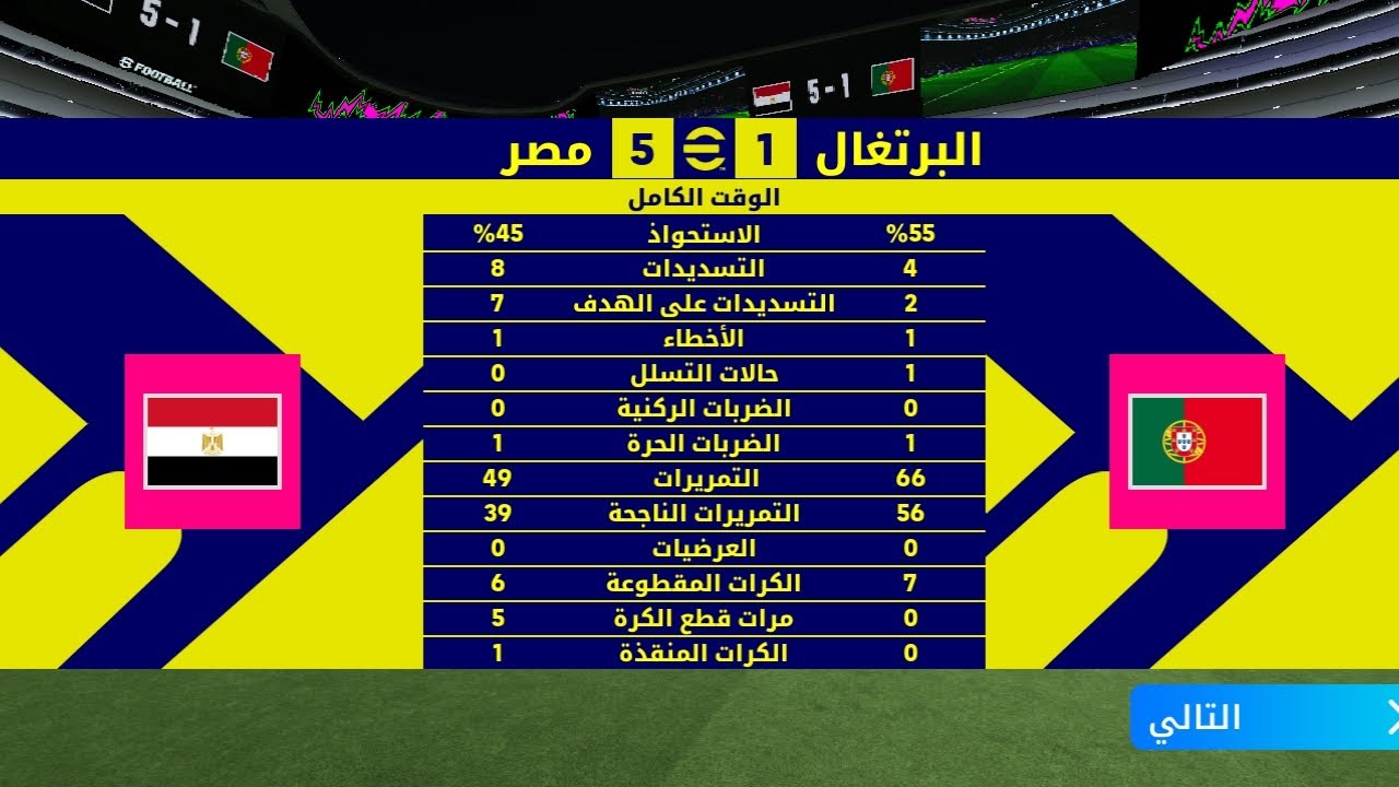 لعبت البرتغال 😮