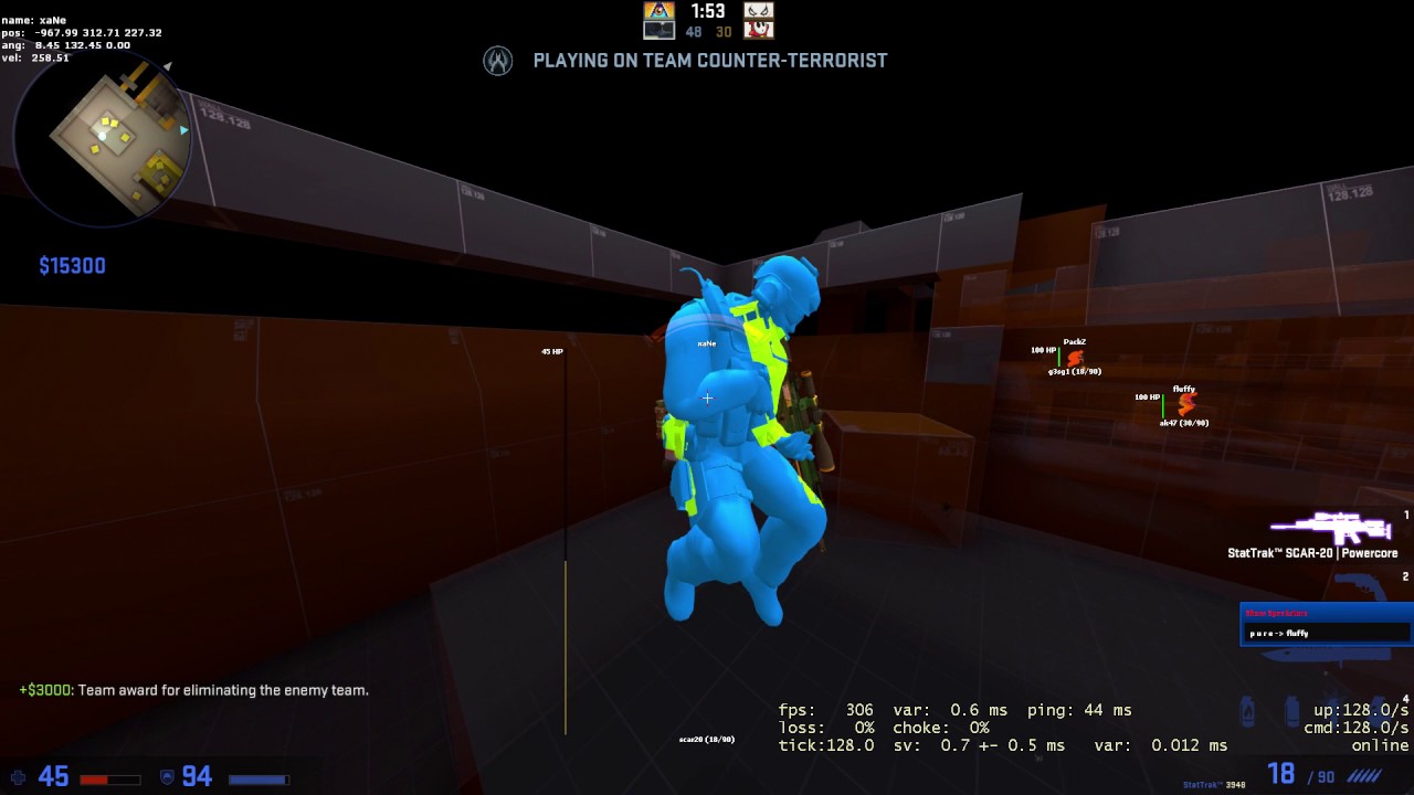 SKEET PackZ & Fluffy 2vs2 xaNe & zim aimware private