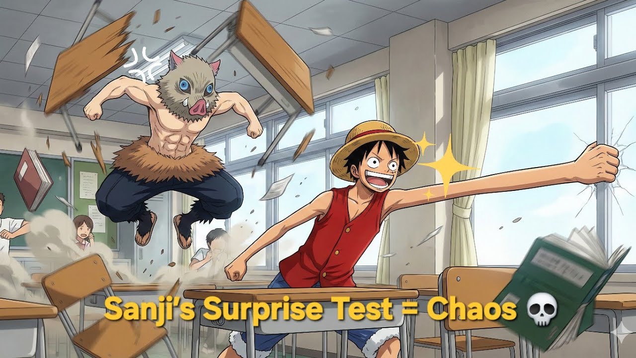 Anime School Chaos: The Most Unfair Surprise Test (+16)#anime #trending #animation 