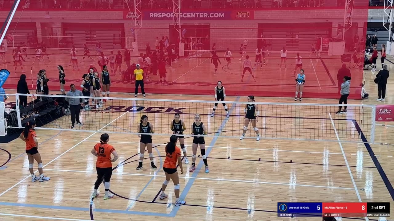2026 Lone Star Classic 18s | Fri 1-23 | Match 1 | McAllen Fierce 18-1 | Set 2