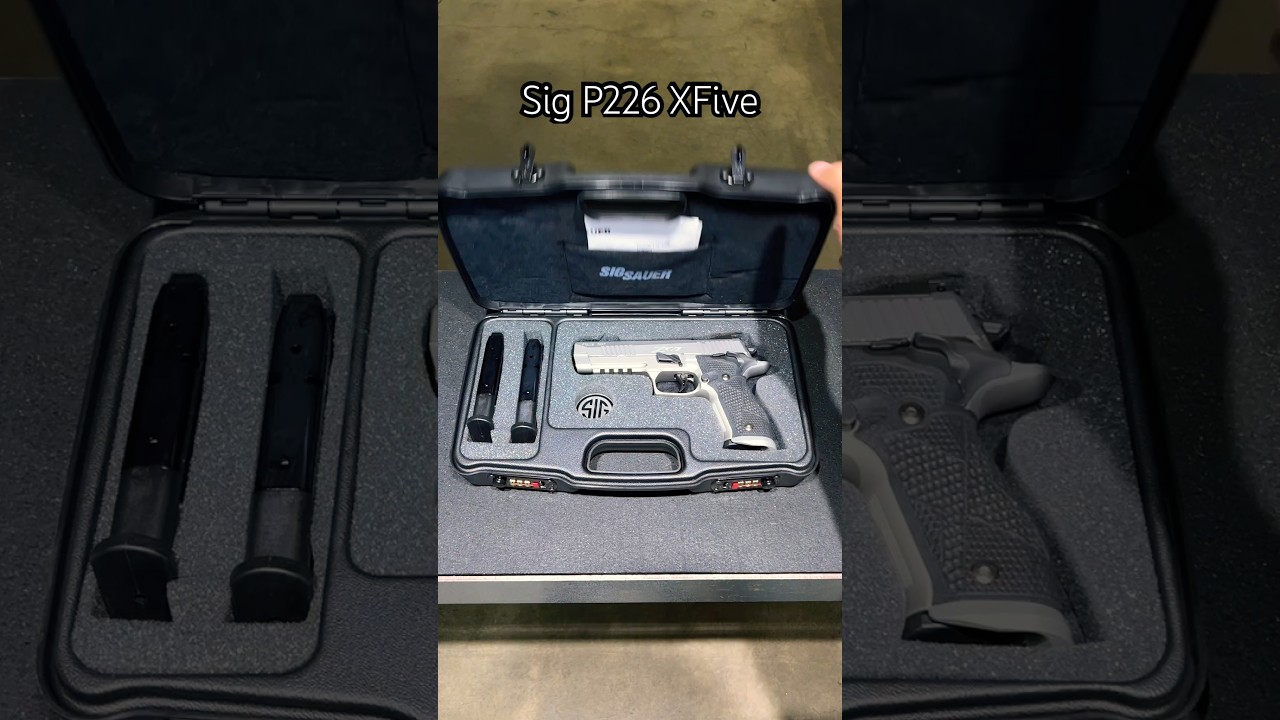 Unboxing US Made Sig Sauer P226 XFive SAO #pistol