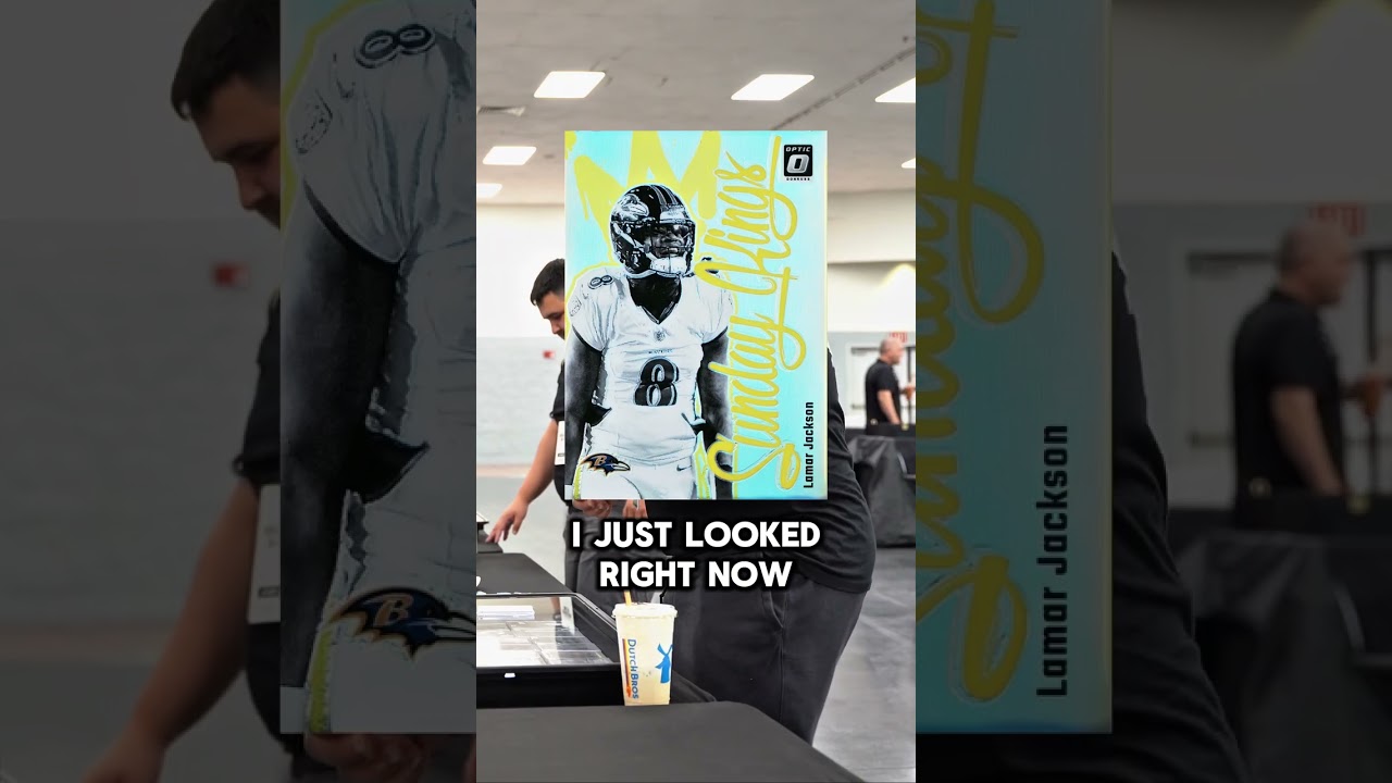 Lamar Jackson Case Hit Sports Card Deal🔥