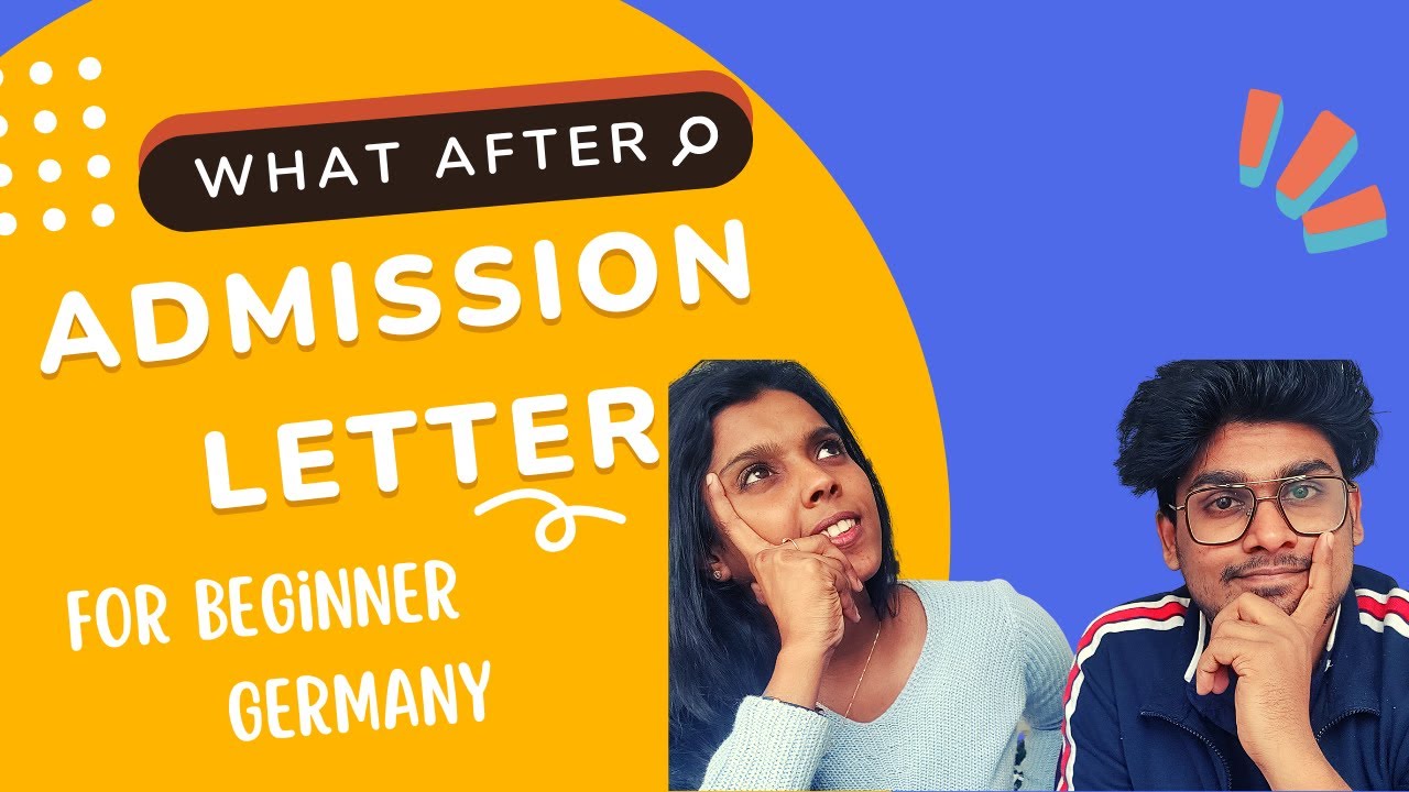 THINGS TO DO AFTER GETTING AN OFFER LETTER TO GERMANY | ADMISSION TO GERMANY| STEPS TO KNOW
