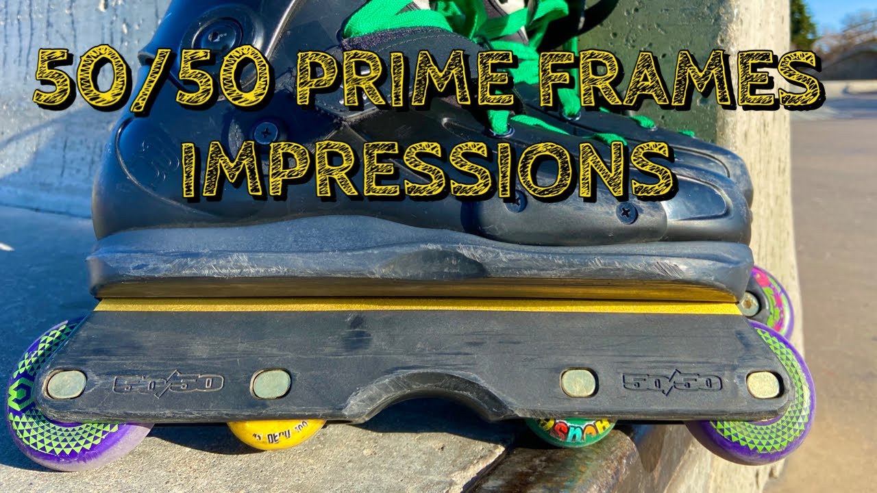 S2:E18 50/50 Prime Frame Impressions #rollerblading  #inlineskating #aggressiveinline