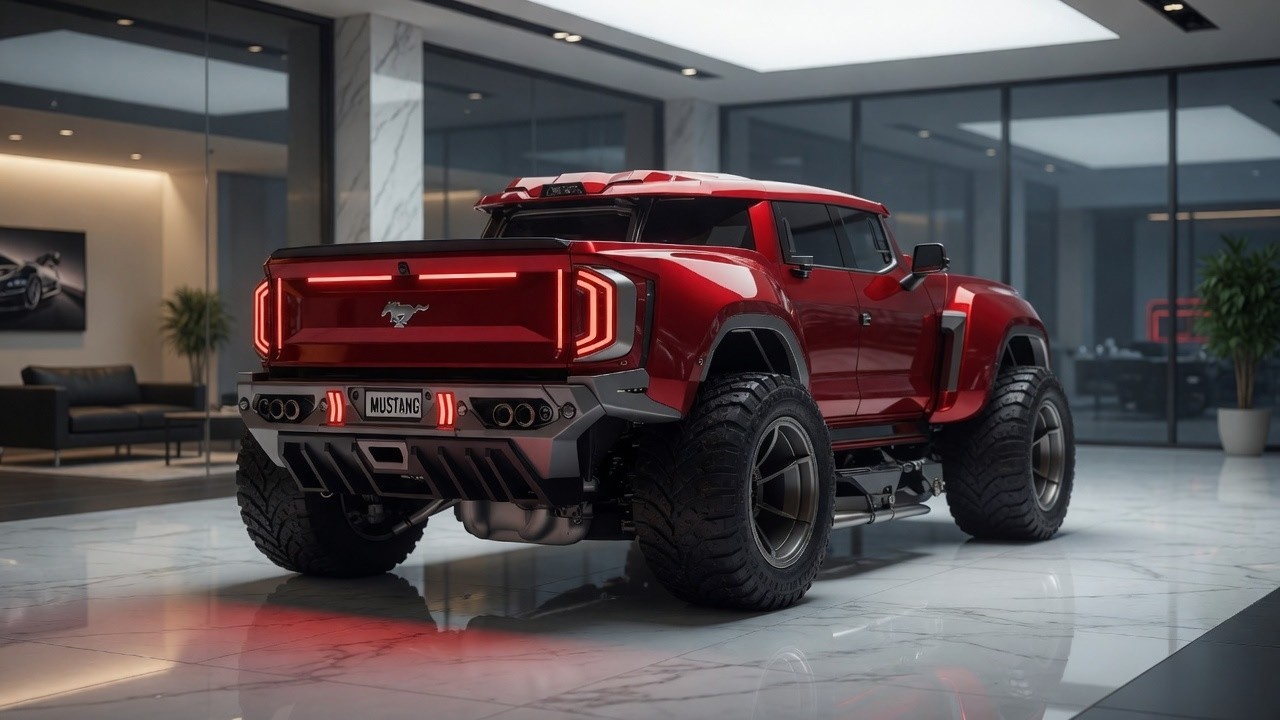 Пикап Ford Mustang 2027 года &mdash; маслкар, которого никто не ожидал!