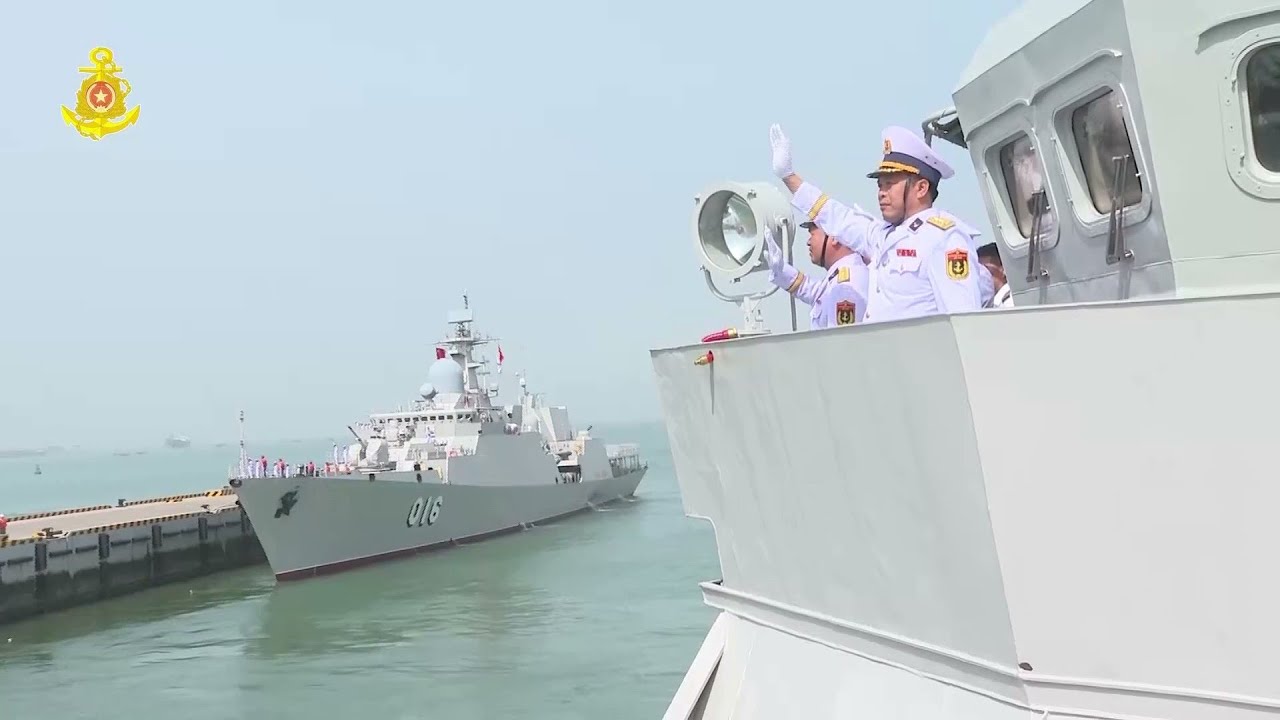 Hải quân Việt Nam tuần tra liên hợp với Hải quân Trung Quốc trên vùng biển Vịnh Bắc Bộ