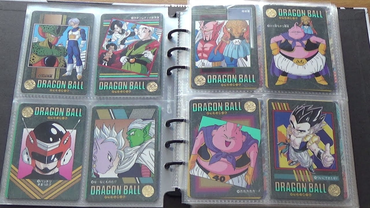 Dragon Ball Visual Adventure | Colección de Cartas Japonesas de Bandai de los 90