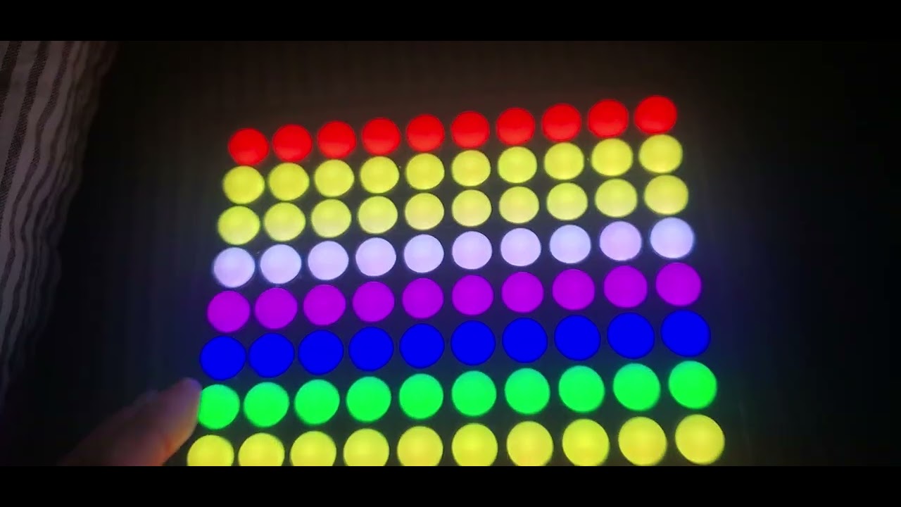 Relaxing Lite-Brite play