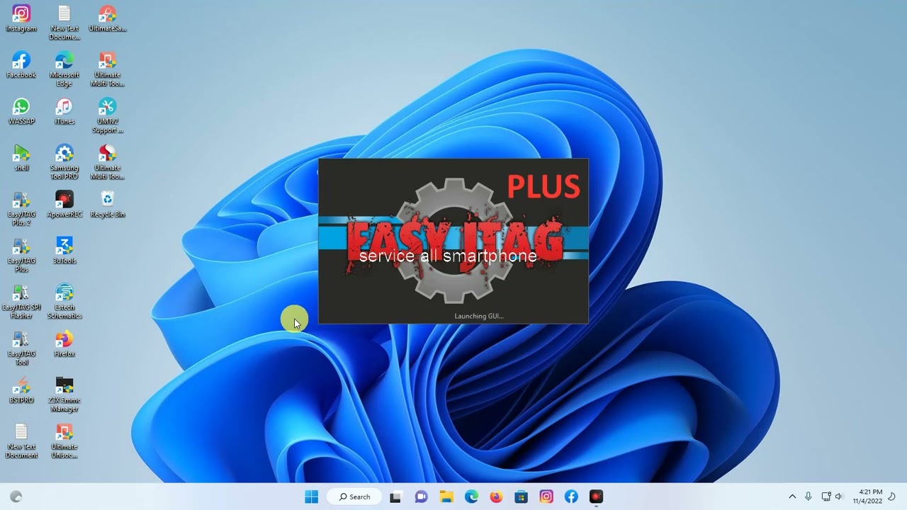 cara resize userdata menggunakan easy jtag plus
