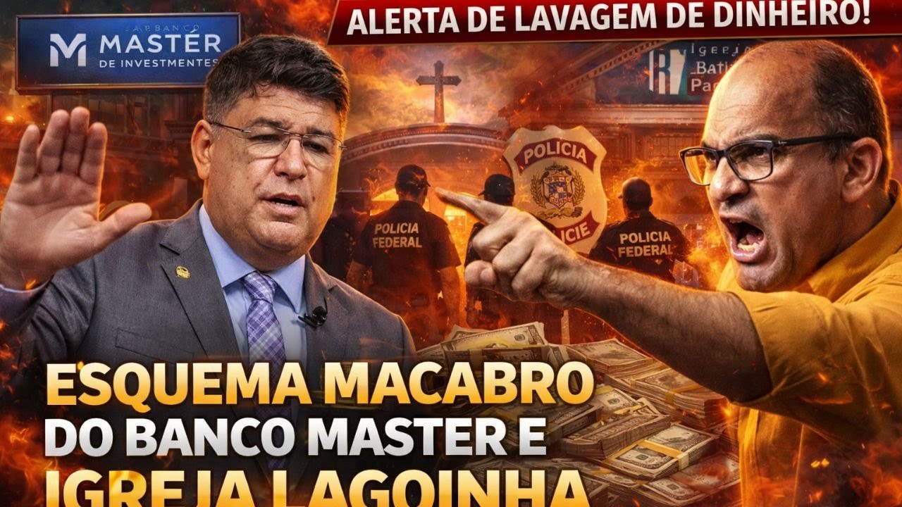 BOMBÁSTICO! Esquema macabro entre Banco Master-Lagoinha- Senador  Viana pode ir pra PRISÃO!