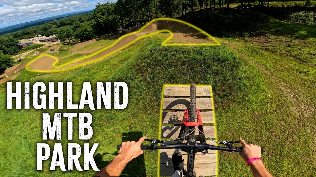 Круги в велопарке Highland MTB Park! | Reed Vlogs 09