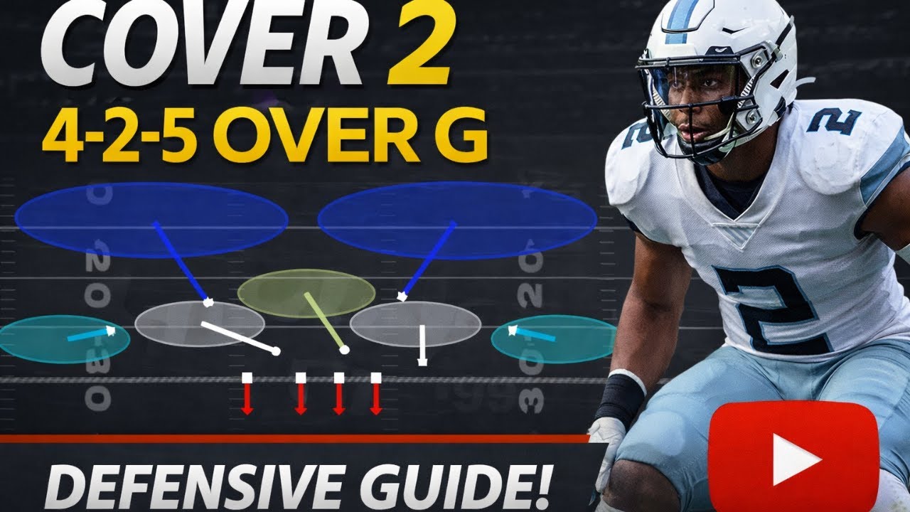 4-2-5 Over G COVER 2 | Lockdown Defense