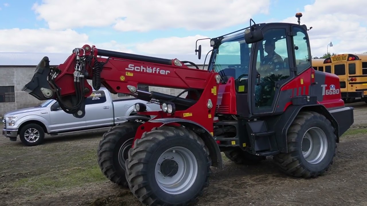 BigIron Auctions 2023 Schaffer 6680T Telescopic Wheel Loader