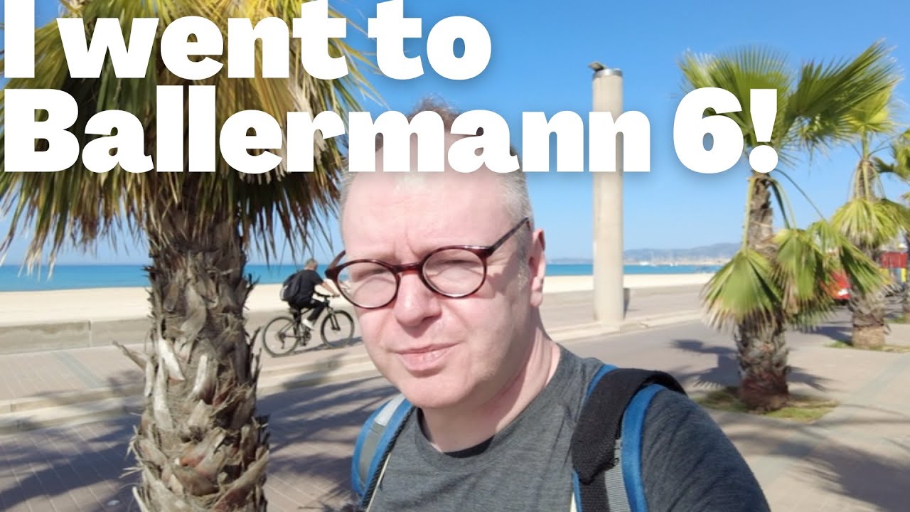 I went to BALLERMANN 6 to drink beer!