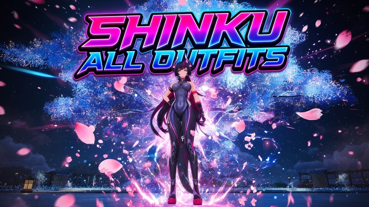 shinku all outfits NTE 1.2  Neverness to Everness