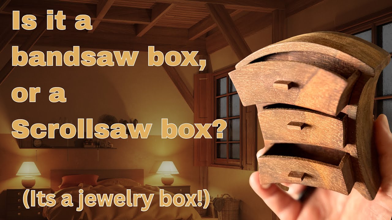 Bandsaw or scrollsaw box￼, you decide.