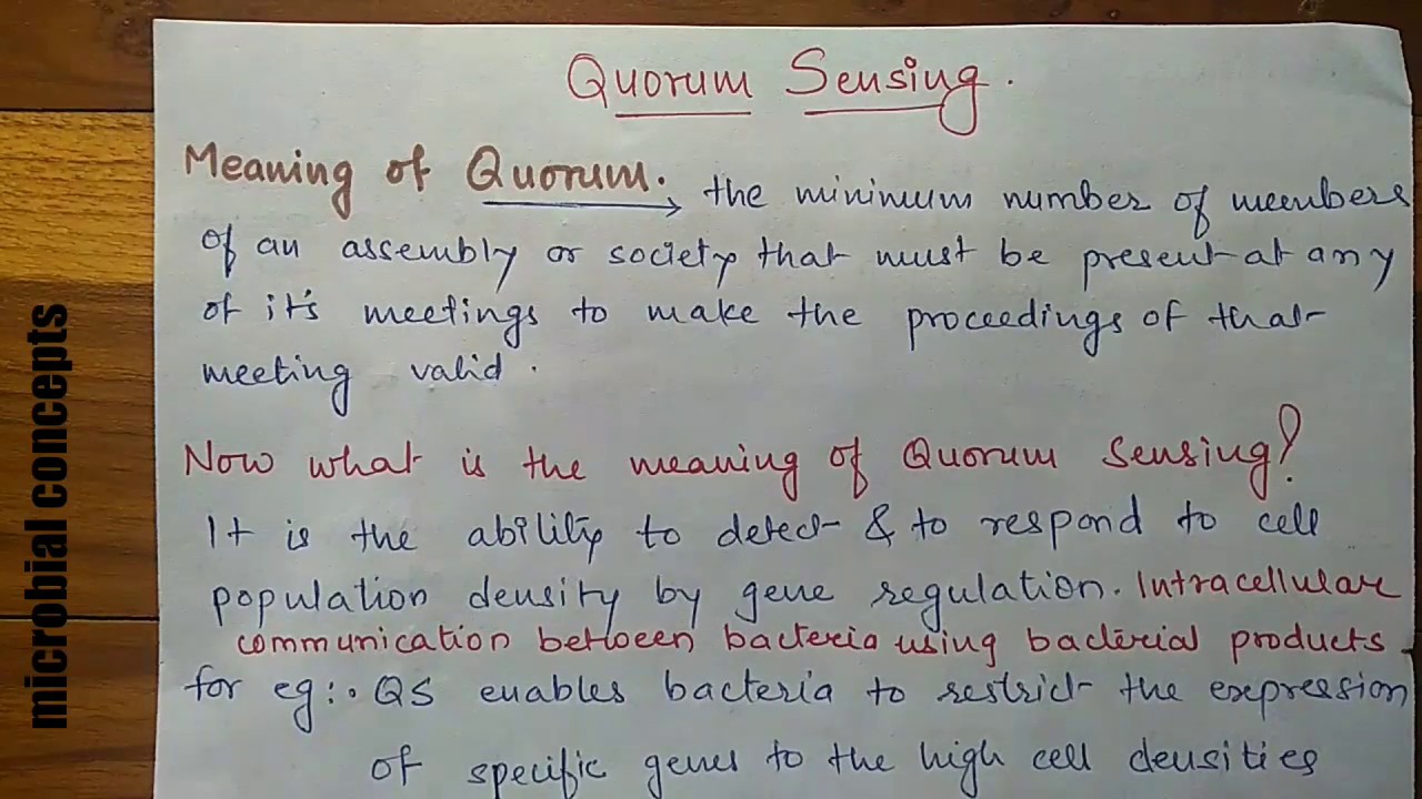 Quorum sensing | Microbiology   #Quorum sensing #basic concept (QS)