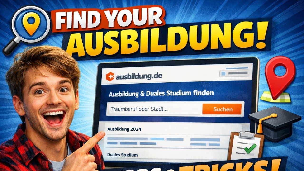 كيف تبحث عن Ausbildung في موقع ausbildung.de خطوة بخطوة