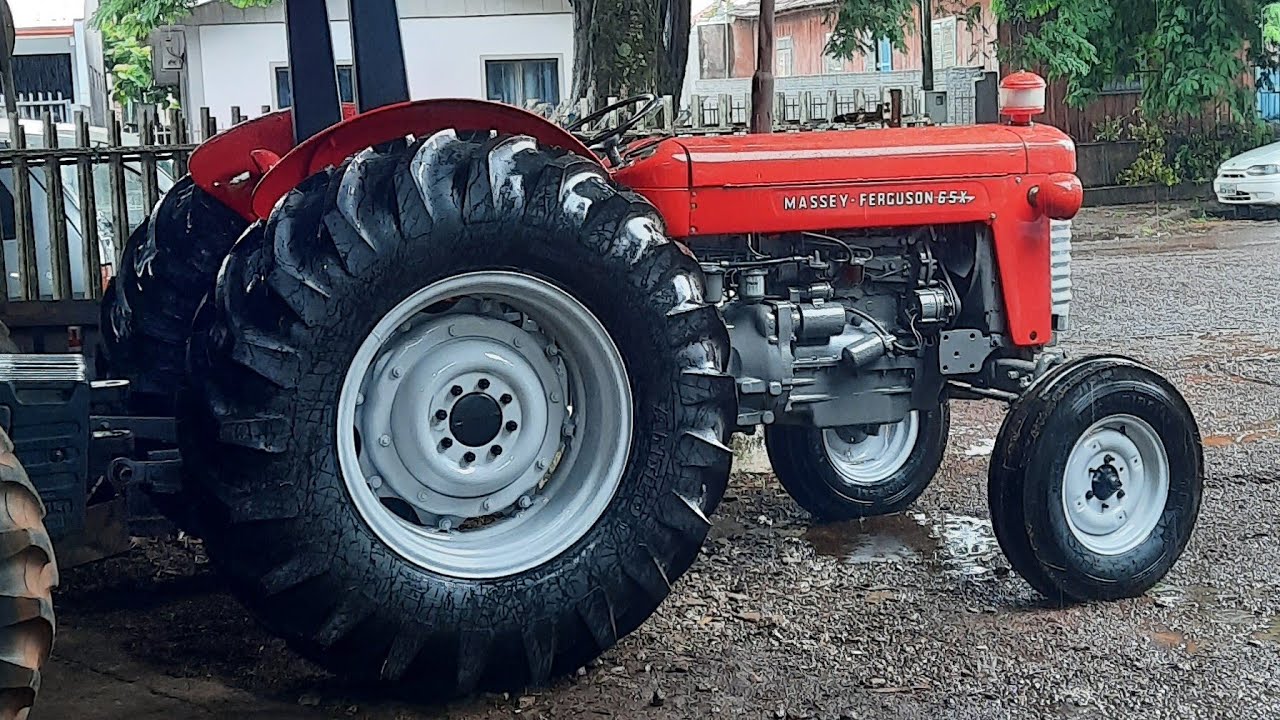 MF 65x Bombado com Pneus 18.4/30 Toledo-pr